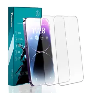 Tidshellorm-[2pack]Specialized Tempered Glass Screen Protector For iPhone16/15 Series  Clear/privacy Protection Phone Screen Protector Smartphone Protective