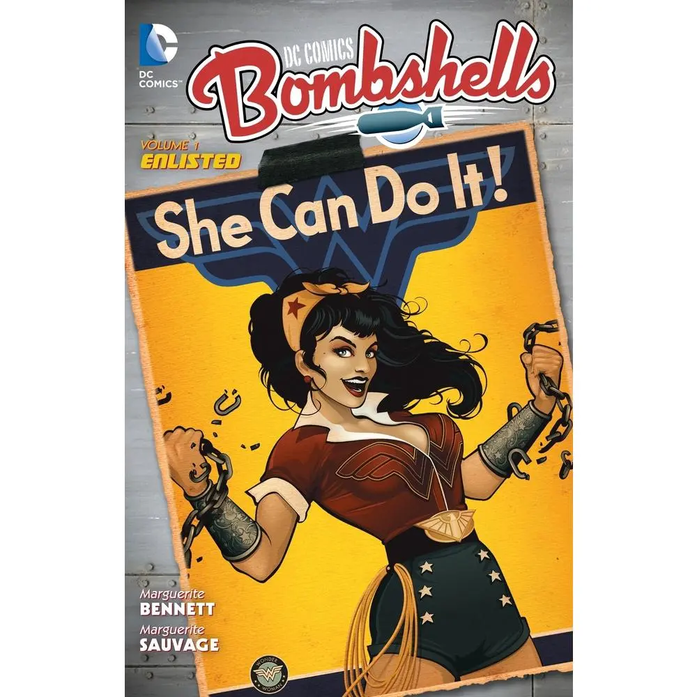 USED Book - DC Comics: Bombshells Vol. 1: Enlisted by Bennett, Marguerite (Paperback) - english