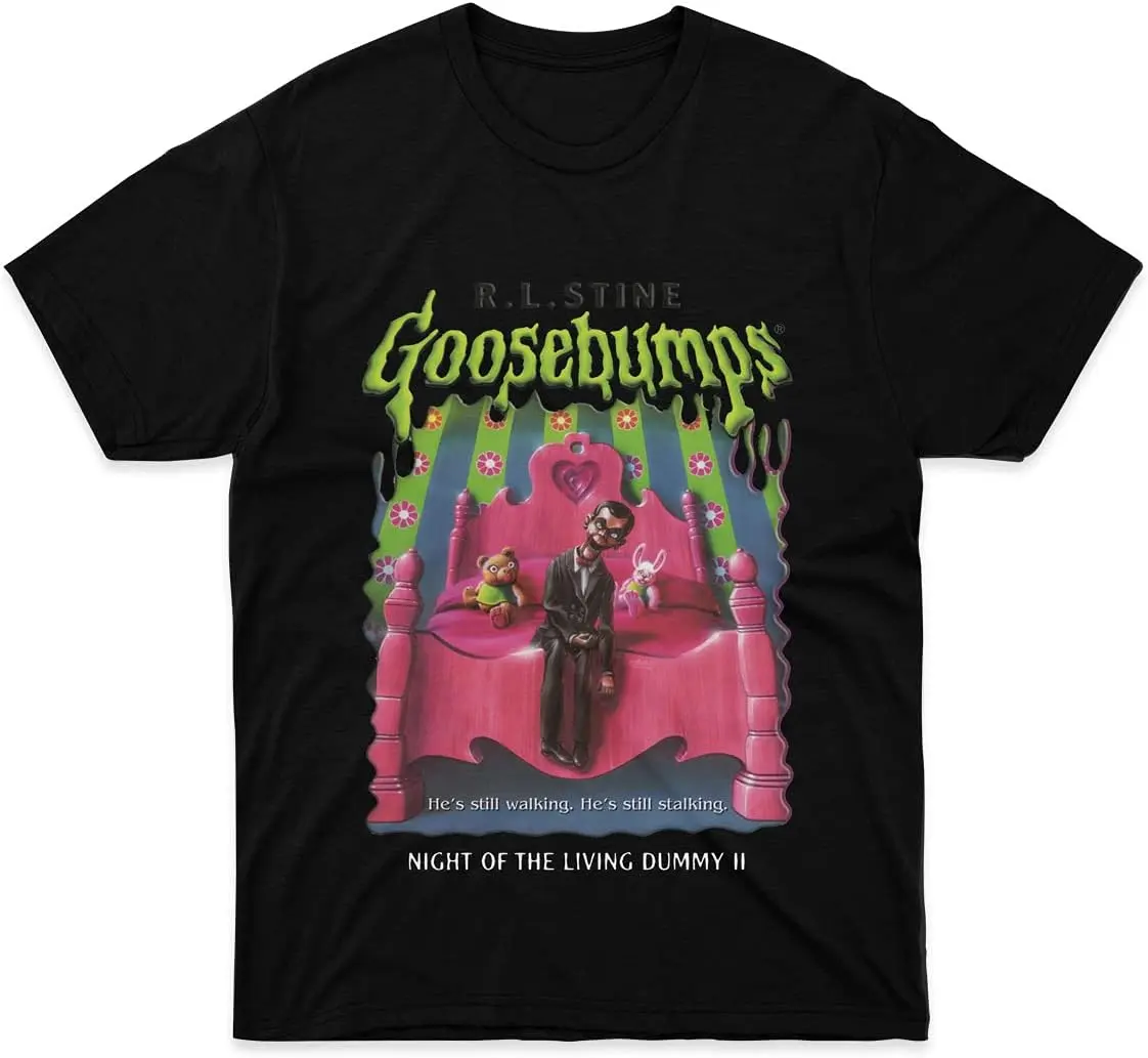 Mens Womens Tshirt Goosebumps Cotton Night Costume of Shirt The Tee Living Unisex Dummy Apparel 2 for Friends Gifts Multicolor