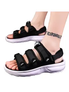 Men's Beach Open-Toe Sandals, High-Quality Non-Slip Men's Slippers, Breathable Dual-Use Shoes, Summer Outdoor Footwear for Men