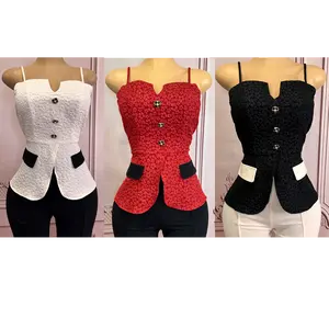 FLORAL TOP -  ADJUSTABLE STRAPS, ZIPPER