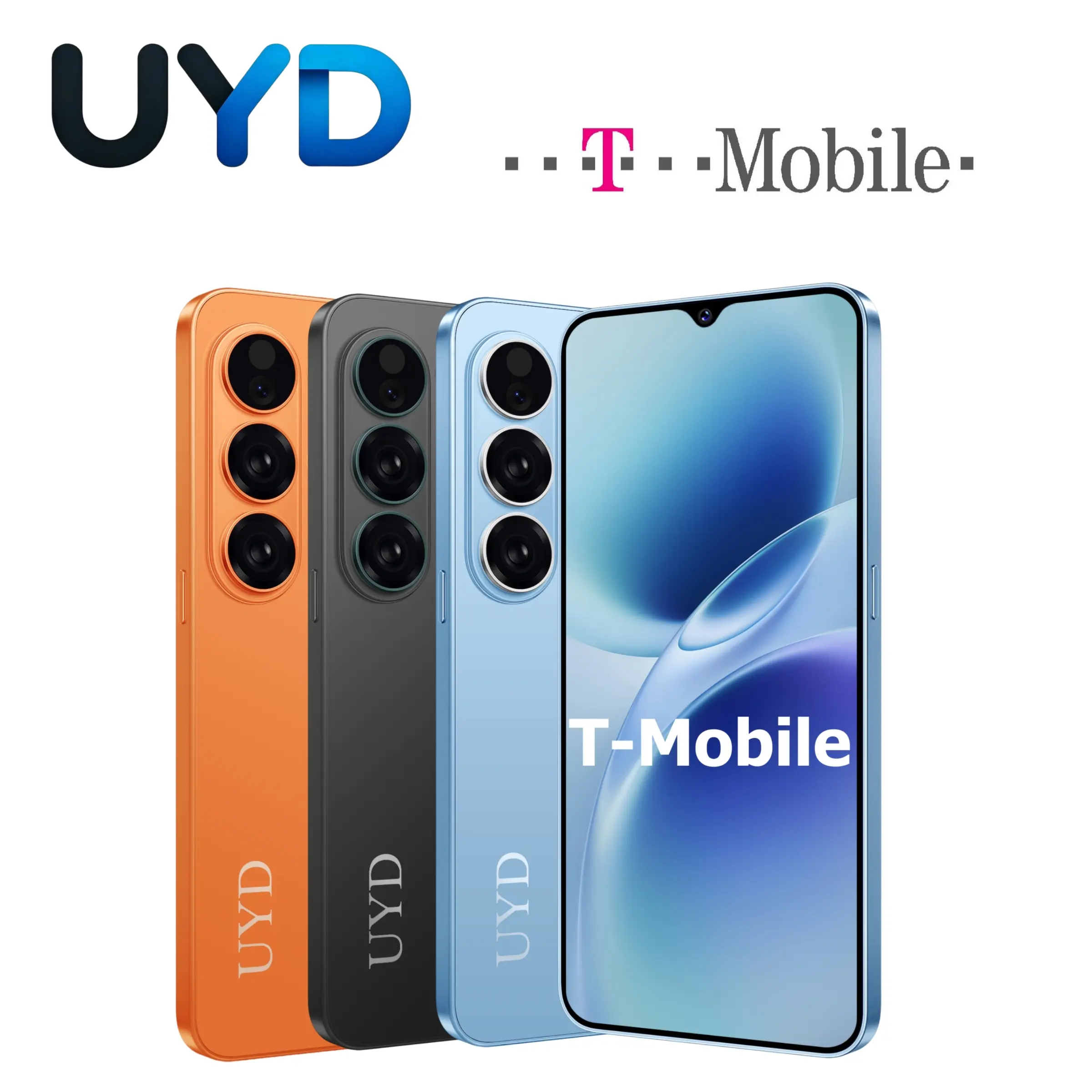UYD T-Mobile Smartphone,13GB(8+5)+256GB ROM,16+48MP Camera,6.4 inch,5000mAh,Android Phone,Octa Core