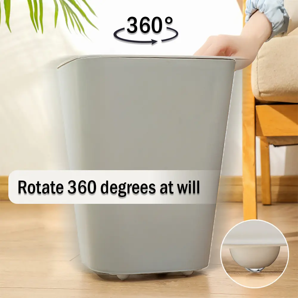 360° Effortless Rotation Caster Wheels