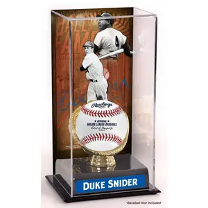 Duke Snider Brooklyn Dodgers Hall of Fame Sublimated Display Case with Image