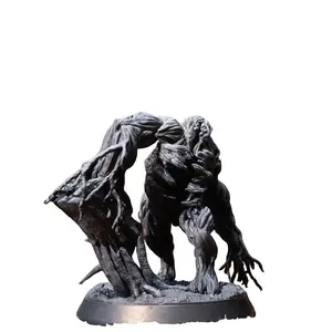 Mad Scholar Mapinguari 3D-Printed Resin Miniature - Collectible Edition, Hand Crafted, Paintable Figurine for DnD Tabletop RPGs - Home Decor Statue Ornament, Collectible Edition Miniatures, Hand Crafted Miniatures