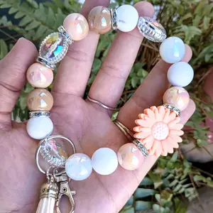 Stretchy Keychain Wristlet