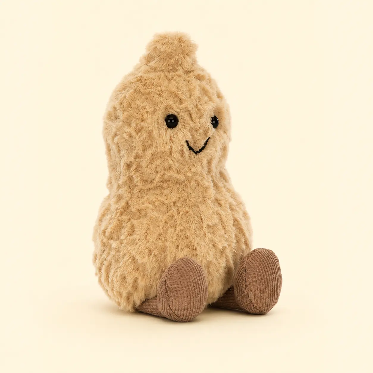 Jellycat Amuseables Peanut – Adorable Soft Plush Toy, Cute Peanut Stuffed Animal for Kids, Teens & Plush Collectors