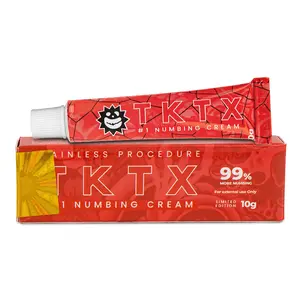 TKTX Tattoo Numbing Cream 99%For Tattoos 、Laser Removal 、Waxing 、EyebrowThreading 、Tattoo External Cream 10g