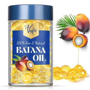 Batana Oil Hair Vitamins Capsules : Vitamin A E Hair Oil Conditioner for Damaged Dry Frizzy Hair - Batana Oil for Haircare Enthusiasts Repair Comfort