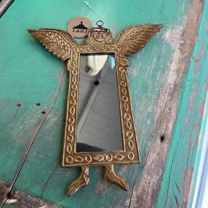 Angel Mirror Tin Ornament Angel Mirror Tin Ornament