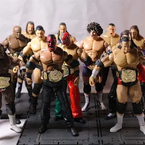 In Stock  Wrestlemania Wrestler Wwe John Cena The Undertaker Figures Toy Rey Mysterio Action Figures Pvc Statue Model Boys Gifts
