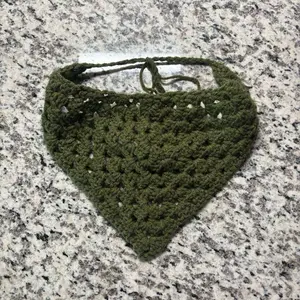 Crochet Bandana Headband - Customizable Color, Style, and Size Made to Order Accessory