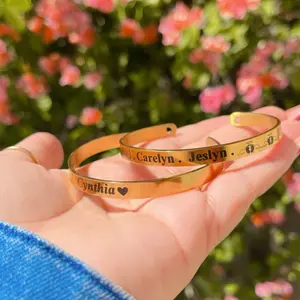 Personalized Cuff bracelet