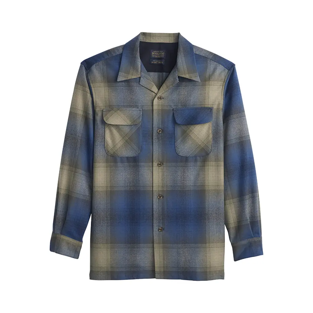 Board Shirt Blue/Tan Ombre 25'