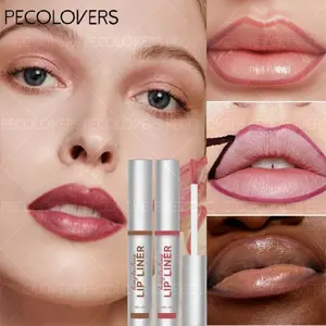 Peel Off Lip Liner Stain Non-Stick Cup Lip Tattoo Peel Off Waterproof Lasting Comfortable Vivid Peel Lip Stain for Beauty Lips