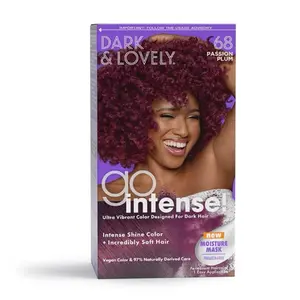 Dark & Lovely Go Intense, Ultra Vibrant Color - Passion Plum Kit
