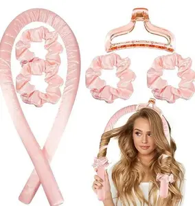 Satin Heatless Curling Set Effortless Curls Without Heat Damage For Women 1732212103815467545