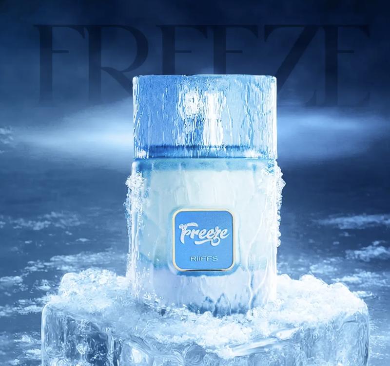 Riiffs | Freeze | Unisex fragrance | Extrait De Parfum | 100 ML | 3.4 oz | Citrus - Fresh - Spicy - Green