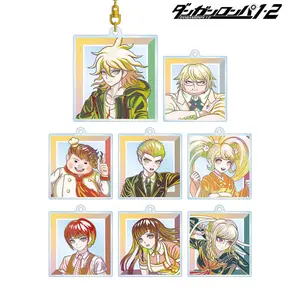 Danganronpa 1.2 Reload Trading Ani-Art clear label Acrylic Keychain ver.D 8Pack BOX(Released)