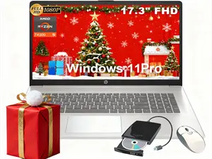 HP Laptop 17.3” FHD+Ryzen 5 7430U + Up to 64GB/2TB SSD! Student/Office Laptop +Accessory Bundle