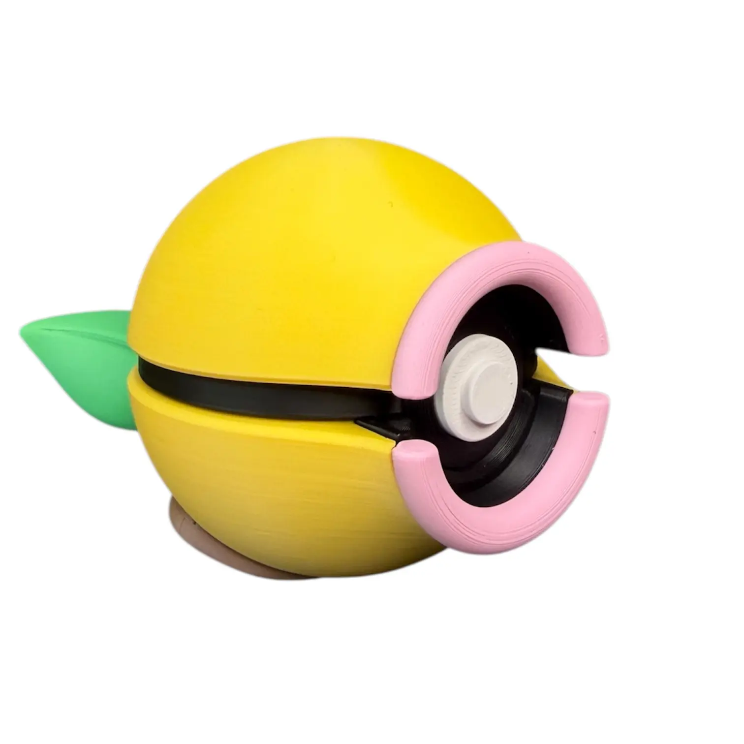 Bellsprout Poke Ball - Inspired 3D Printed Collectible