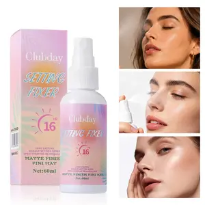 Long-Lasting Makeup Setting Spray, 16-Hour Hold, Matte Finish, Deep Hydration, Non-Sticky, Waterproof, 60ML, Suitable for All Skin Types