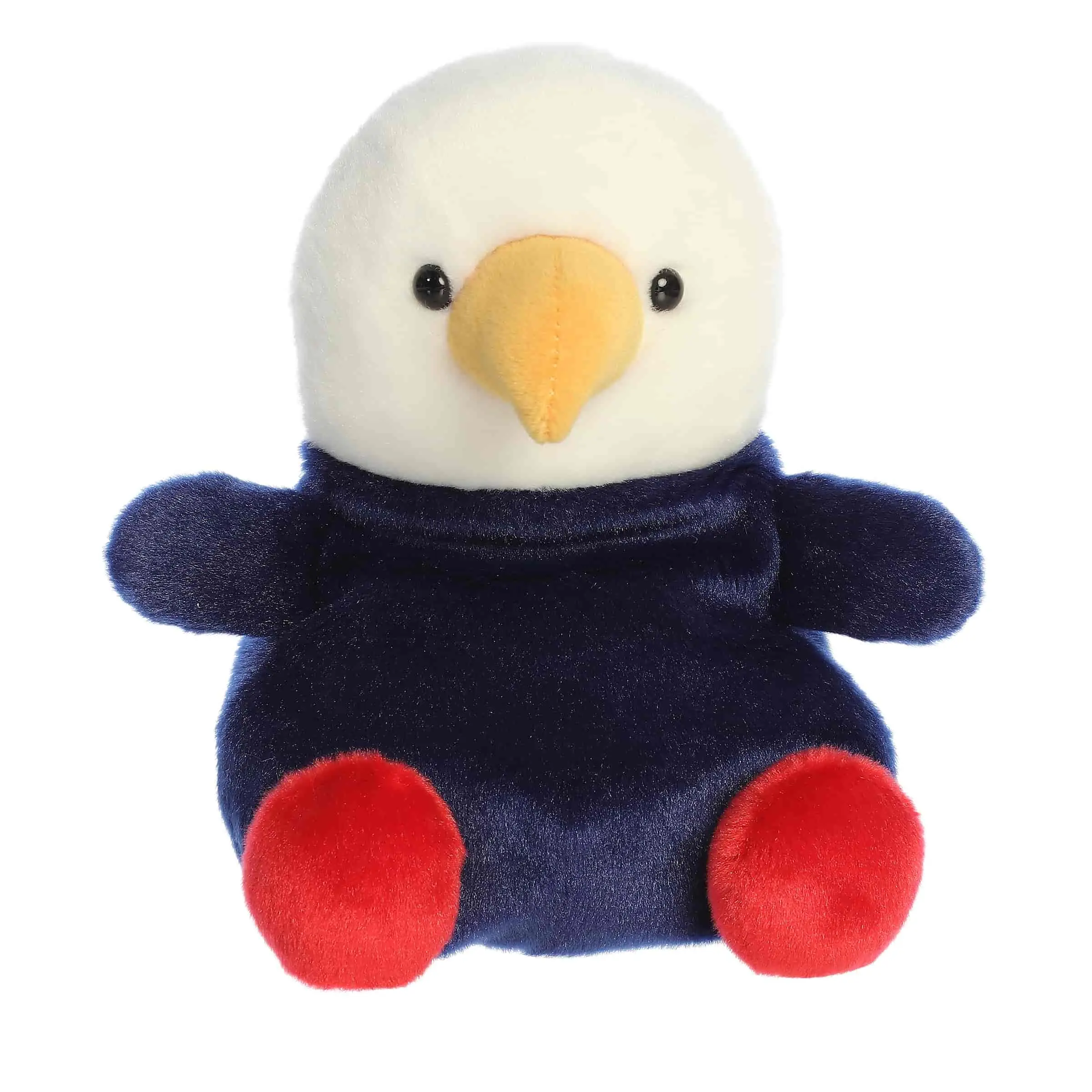 Palm Pals Adorable Patriot Eagle Multicolor Soft Plush Collectable Stuffed Animal