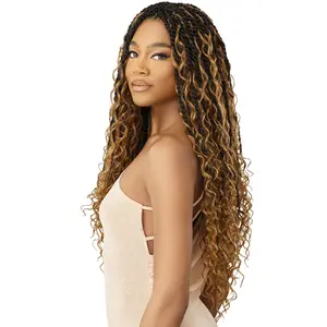 Outre X-Pression Twisted Up Pre-Loop Crochet Braid - BOHO ISLAND TWIST 22 3X