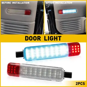 LED Door Panel Lights Courtesy Lamps Fit Chevrolet Silverado 1500 2500HD 3500HD Chevrolet & GMC Cadillac Hummer H2