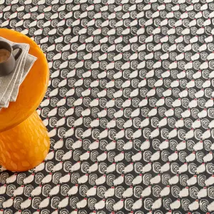 Cockadoodledoo Multi Machine Washable Rug 2x3