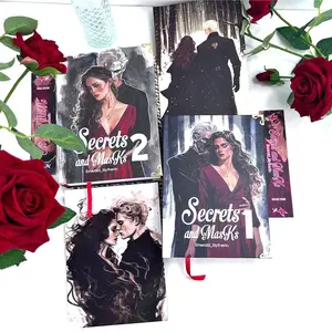 Secrets and Masks Hardcover Book Set - Fanfiction Collection, Hardcover Bookbinding A25