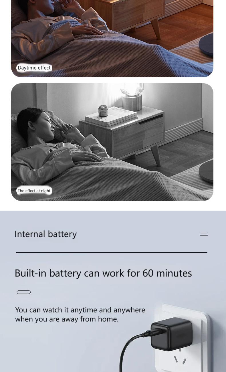 Mini HD WiFi Wireless Remote Night Vision Camera / Night Vision Action Camera, Basic style wifi