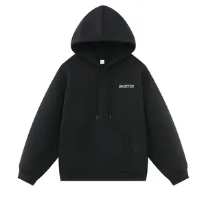 2025 New Unisex Men's Letter Print Drawstring Long Sleeve Hoodie, Casual Pocket Hooded Sweatshirt, Men's Pullover Top for Daily Wear, Drop Shoulder Graphic Hoodies, Streetwear Menswear, Mens Clothing, Longsleeves Casual Active Athletic Pullover