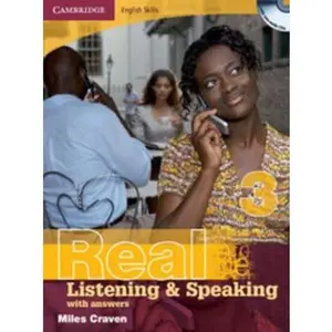 USED-Real Listening & Speaking 3: With Answers [With CDROM] by Craven, Miles (Paperback)