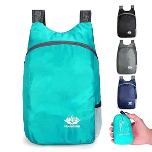 Waterproof Foldable Backpack, Lightweight Travel Backpack, Outdoor Sports Backpack, Portable Backpack for Camping Hiking Climbing
