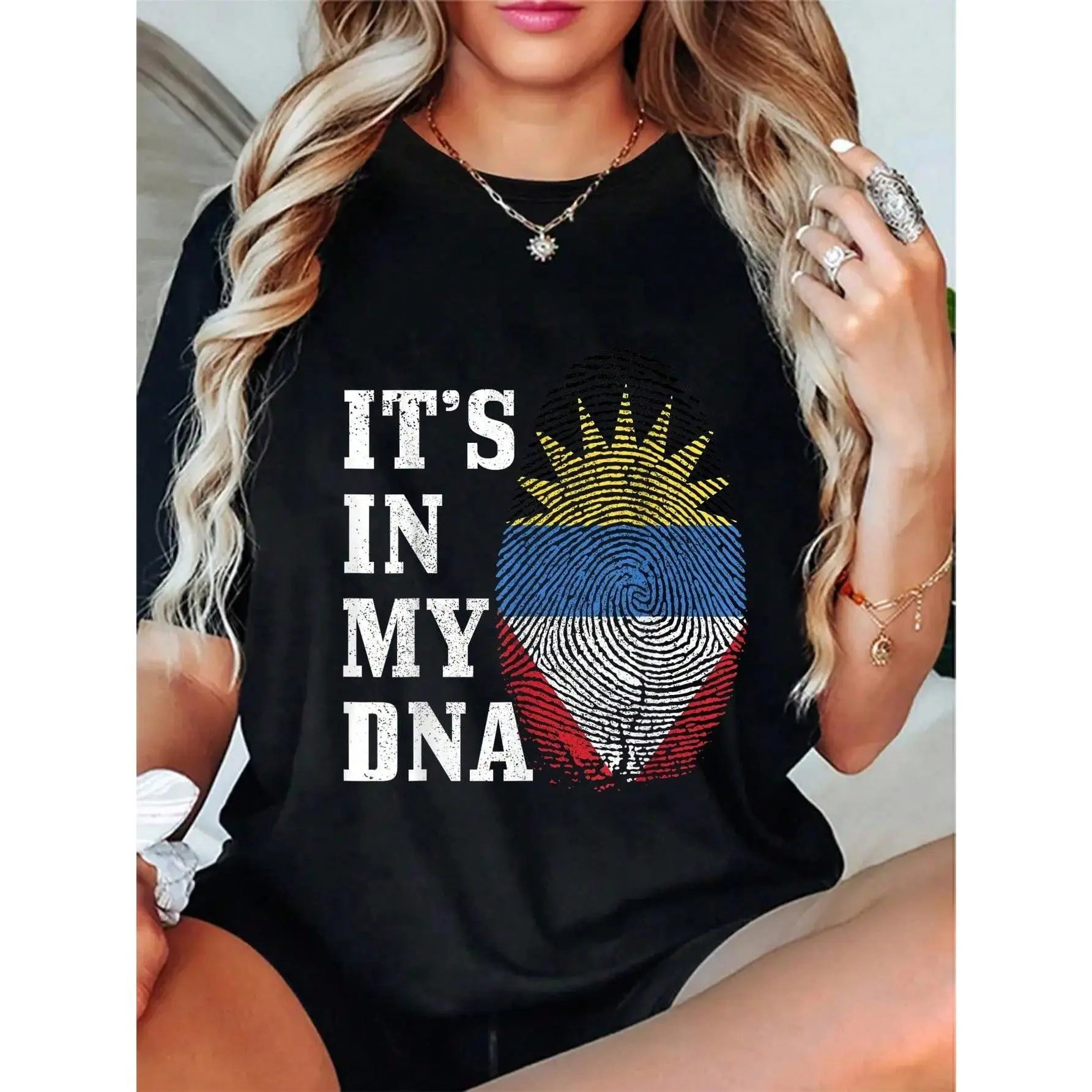 100% Cotton Antigua&amp; Barbuda It's In My DNA Flag Pride Vintage T-Shirt Casual Short Sleeve Shirt graphic tees men crop tops summer outfits for men summer tops T-Shirt