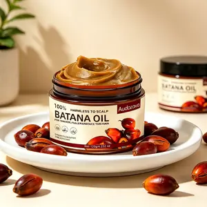 Pure Organic Batana Oil (Dr. Sebi Inspired)Honduran Miracle Balm for Hair Growth with Coffee Extract & Rosemary - Thickening & Nourishing Treatment Hair Growth Serum Haircare Supplement Moisturizer Smooth Hydrate