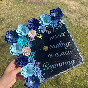 Graduation cap topper