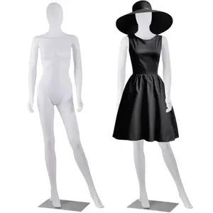 Zeny Female Mannequin Full Body Dress Form Adjustable 70" Realistic Detachable White