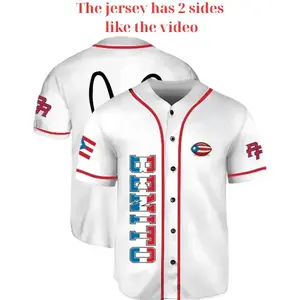 Benito Baseball Jersey – Two-Sided Puerto Rico Design