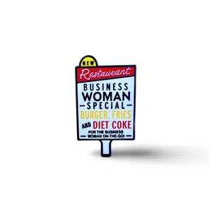 Romy & Michele’s Highschool Reunion (Business Woman Special) Enamel Pin