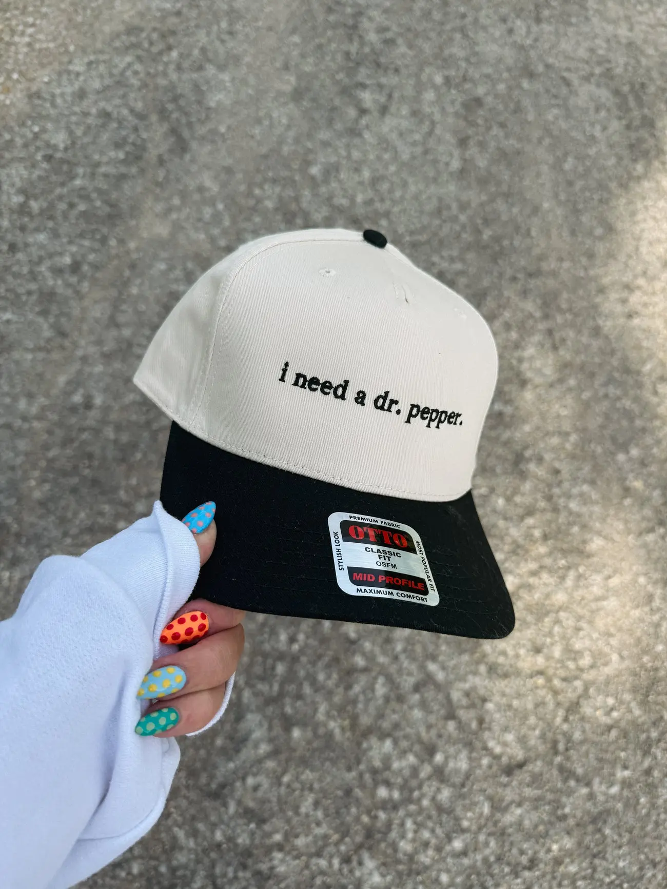 Richardson Trucker Hat - I Need A Dr Pepper Classic Dad Hat - 100% Polyester Front & Mesh Back - Adjustable Snap - One Size Fits Most - Hand Wash Only