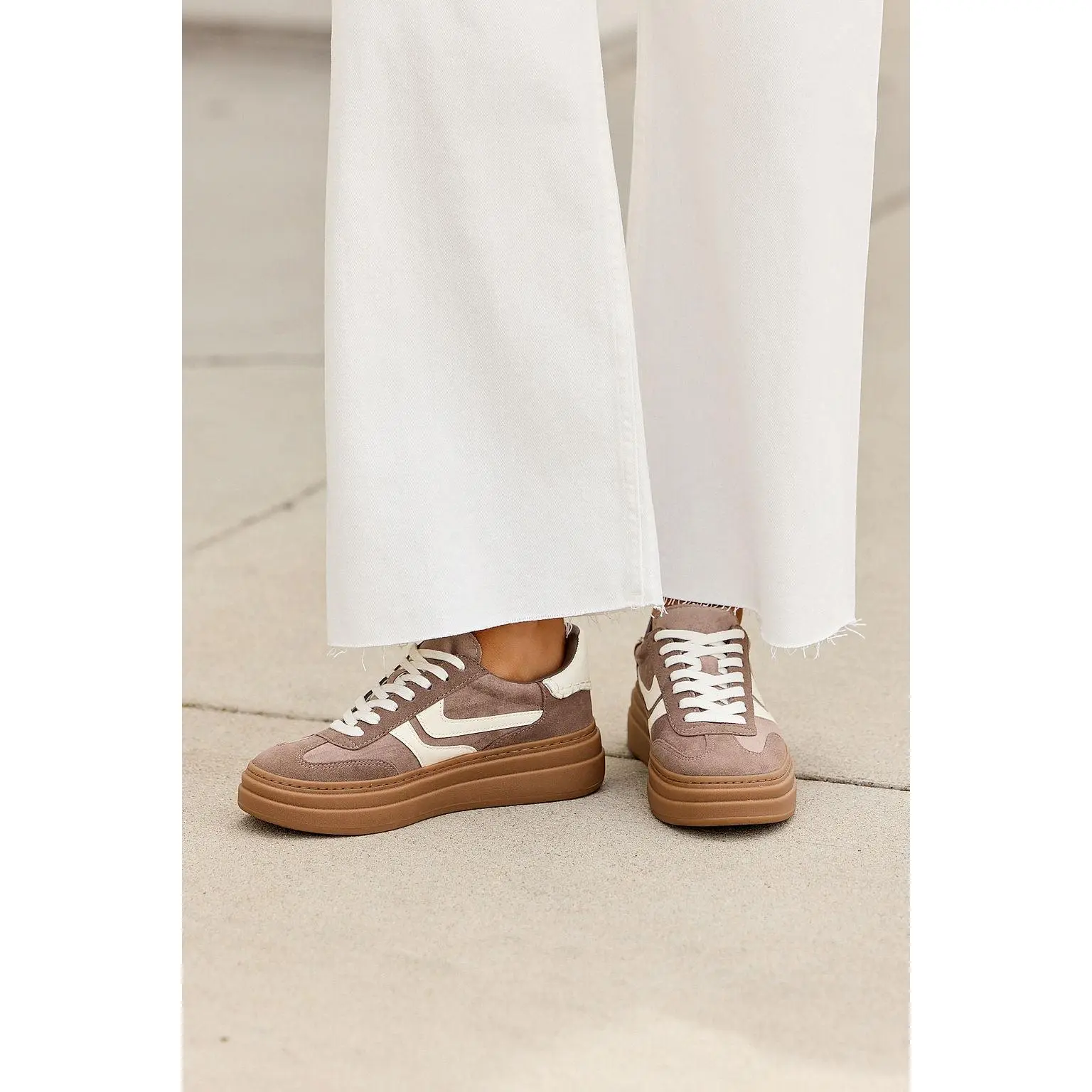 Steve Madden Dodge Sneakers - Taupe