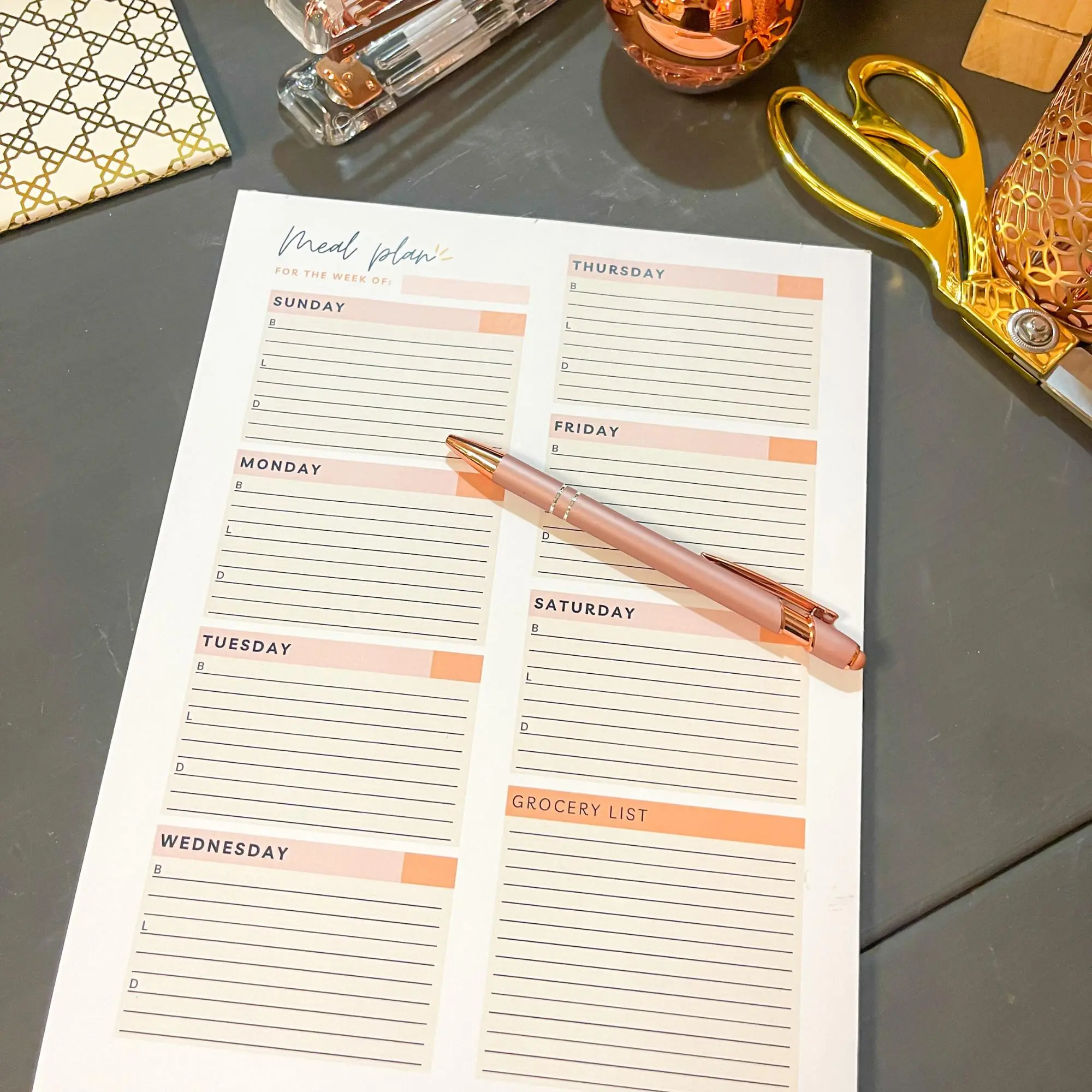 Weekly Meal Planner