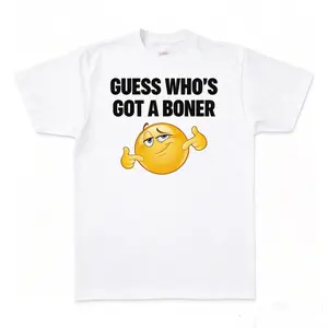 Guess Who's Got T-Shirt Unisex Short Sleeve Shirt Streetwear Casual Graphic Tee, Meme Statement Wear Shirt for Top Men and Women, Gift Shirt, Funny Statement Shirt Made In USA