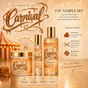 Carnival Travel Buttercream Sample Kit