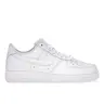 Nike Air Force 1 Low '07 White Brand New Lace-Up Men's Classic Basketball Shoes, Iconic '07 Silhouette, Low-Cut Sports Footwear for Casual Streetwear (CW2288-111)