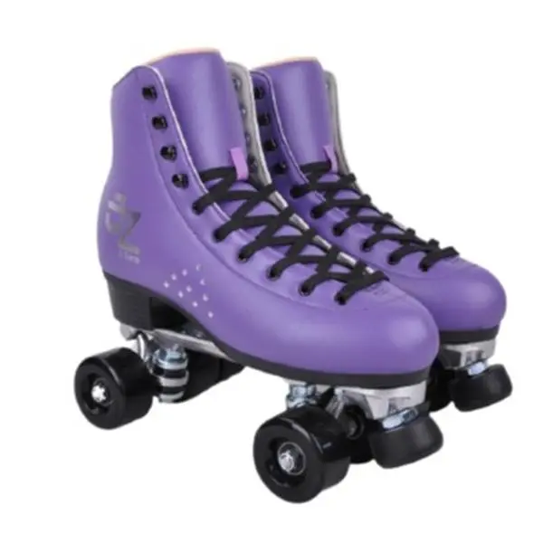 J. Zanti Purple Quad Roller Skates Unisex, For him or for her. Indoor or outdoor skating. beginners or pro