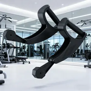 Rotatable Cordless Battle Rope Set, Hand-Cranked Arm Strength Trainer, Noise-Free, Portable Home Gym Equipment, Unisex, Beginner Friendly, Workout Machine