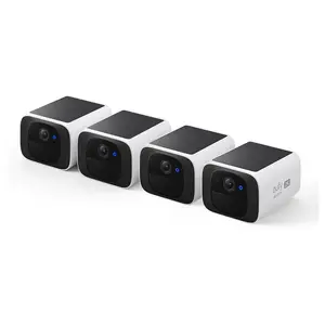 eufy SoloCam S220 2K Solar Powered Wireless Outdoor Security Camera - 4 Pack